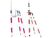 棱镜反射系统：捆绑式两脚架和立杆